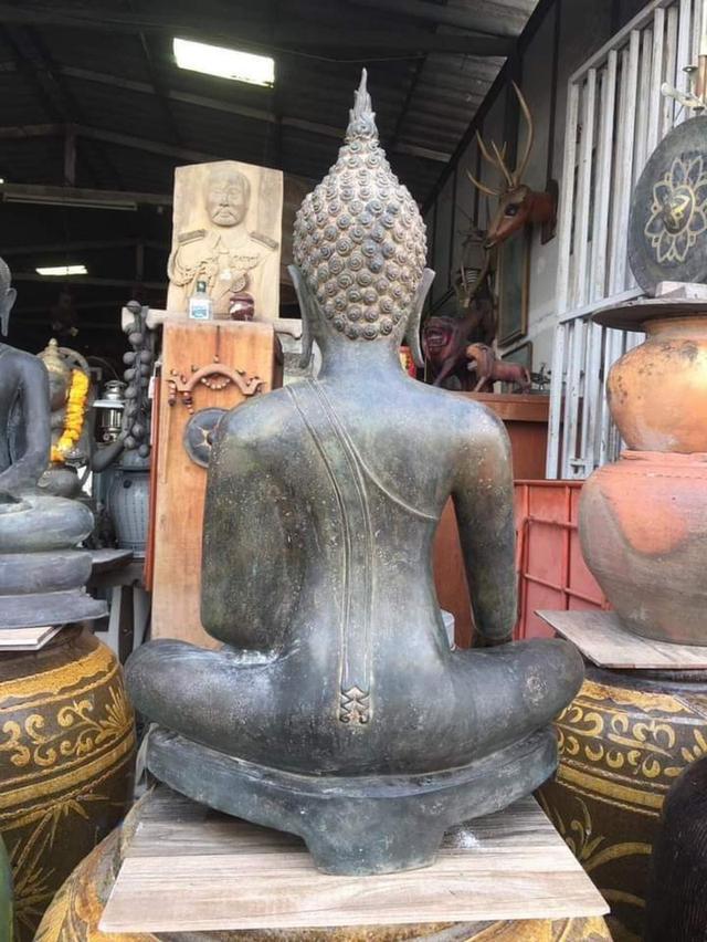 พระพุทธรูปพระสุโขทัย หน้าตัก19นิ้ว ปางมารวิชัย พระสุโขทัย องค์ใหญ่ 6