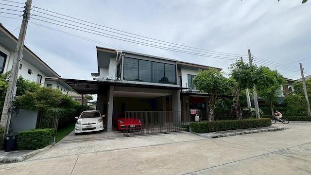 MHR218 ปล่อยเช่าบ้านเดี่ยวหรู 4 นอน 5 น้ำ (ห้องน้ำในตัวทุกห้อง) จอดรถ 4 คัน ตกแต่งครบพร้อมเข้าอยู่ เหมาะสำหรับผู้บริหารและชาวต่างชาติ 5