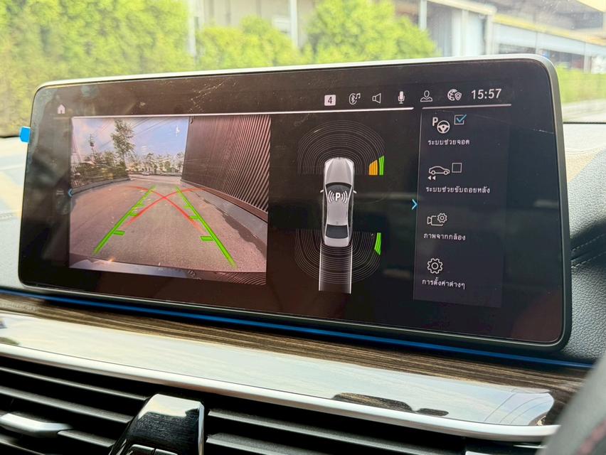 Bmw 530e Luxury Plug-in Hybrid LCI ปี 24 สีเทาดำ รูปที่ 16