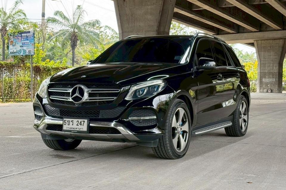 Mercedes-Benz GLE 500 e Exclusive W166 AT ปี 2017
