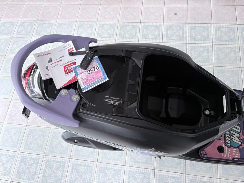 Honda Scoopy Kuromi Limited Edition วิ่ง 3000 โล ปี68 รูปที่ 8