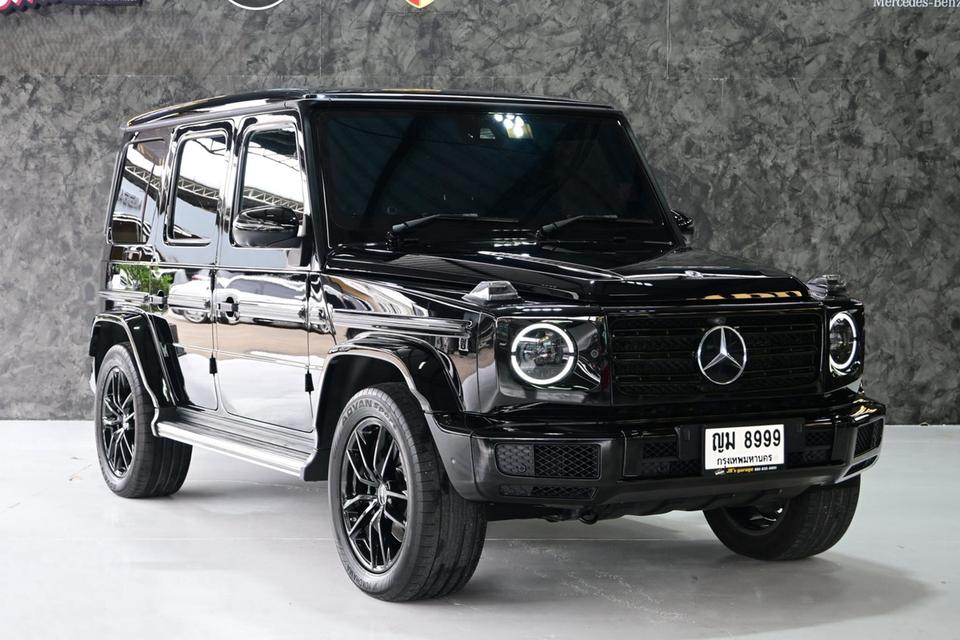 (แจ้งรหัสรถ JRS8999) MERCEDES-BENZ G400d สีดำ ภายในแดง ลงตัวมากๆ รูปที่ 5