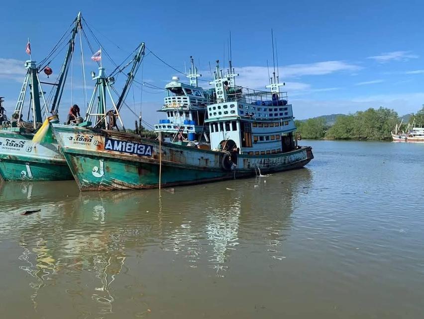 ขายเรือประมงลากคู่ กันตัง