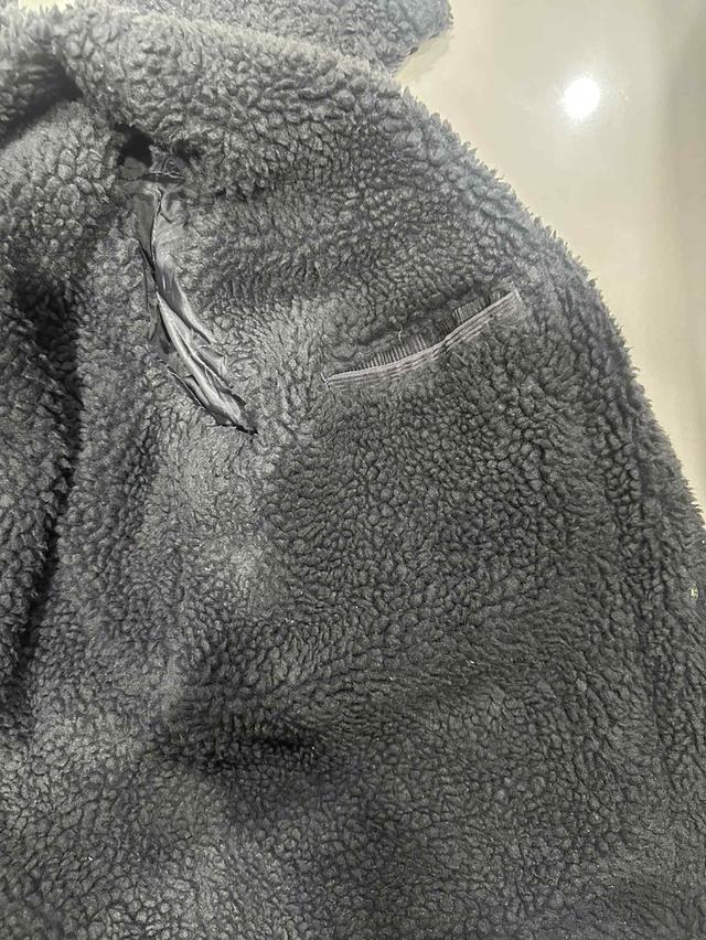 Levi's Premium Men's Sherpa Corduroy Trucker สีดำ รูปที่ 6