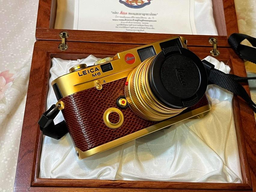 Leica M6 ปี 2539 รุ่นกาญจนาภิเษก 1