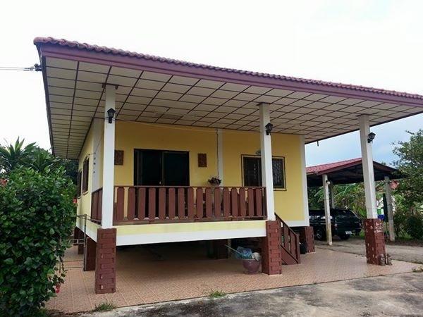 ขายที่ดินถมแล้วพร้อมบ้านและร้านอาหาร ริมถนนใหญ่ 4 เลน ใกล้ทะเลและสนามบิน 3
