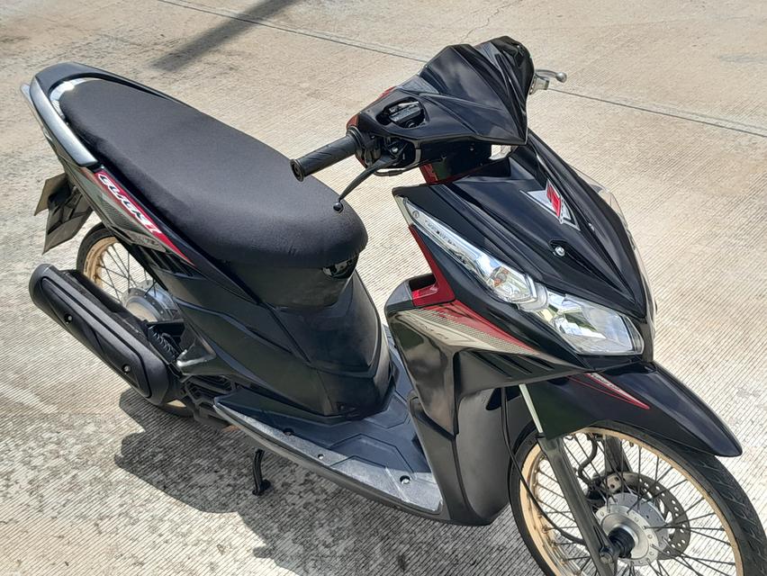 Honda Click 110i ปี2010 สีดำ-แดง 6