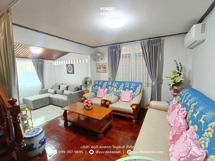ขาย/ให้เช่า บ้านเดี่ยว 50 ตร.ว. ซอยรามอินทรา46 แยก4-1 พร้อมเฟอร์นิเจอร์ แอร์ พร้อมอยู่ ใกล้รถไฟฟ้าสายสีชมพูรามอินทรา กม.6