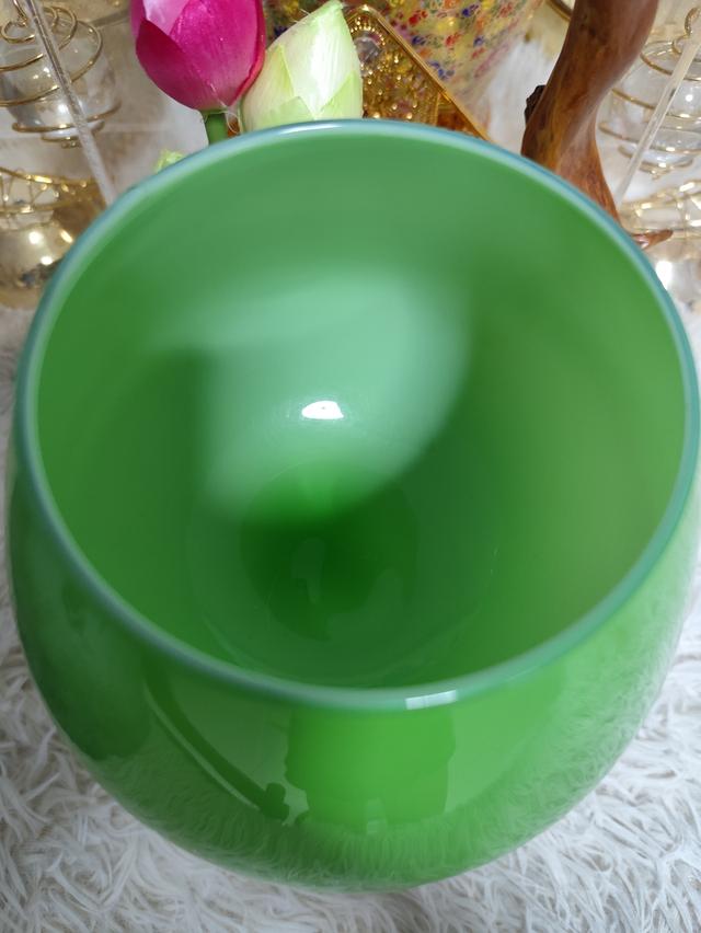 Urenium Vintage MCM Empoli 7" Brandy Snifter Emerald Green Glass Barware ฐานยูเรเนี่ยม Mid century 1960s รูปที่ 5