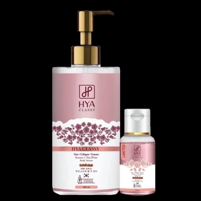 Hya Classy Hya-Collagen-Tomato Booster Plus White Body Serum ไฮยา คลาสซี่ เซรั่มมะเขือเทศ 300ml