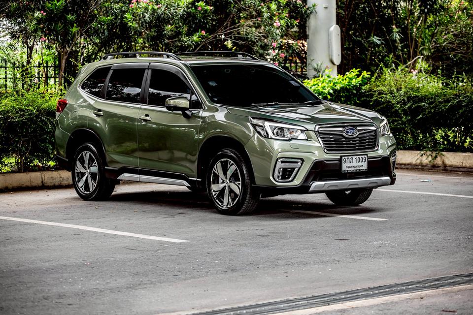 Subaru Forester 2.0S EYESIGHT ปี 2019 สีเขียว มือเดียวป้ายแดง