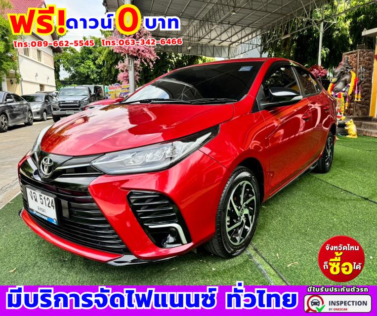 ปี022 Toyota Yaris Ativ 1.2 Sport ✔ไมล์แท้ 30,xxx กม. 2