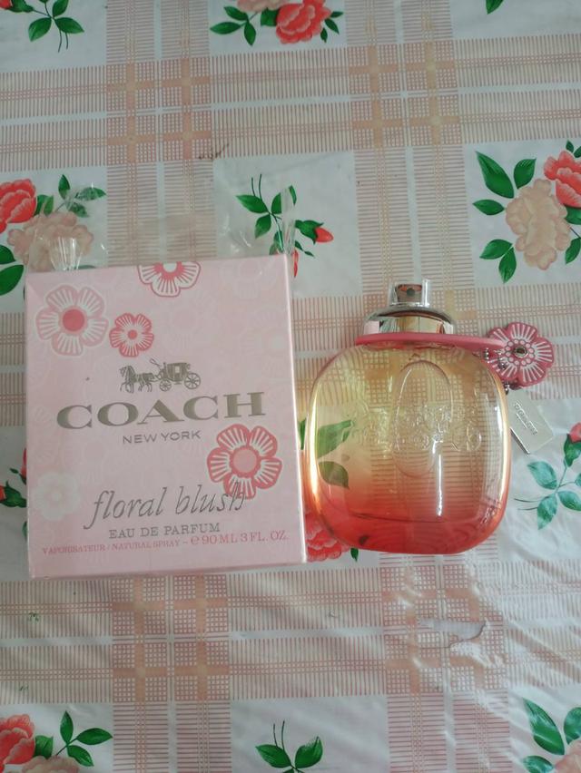 น้ำหอมแท้ราคาคุยกันได้ Coach Floral blush edp 90ml 