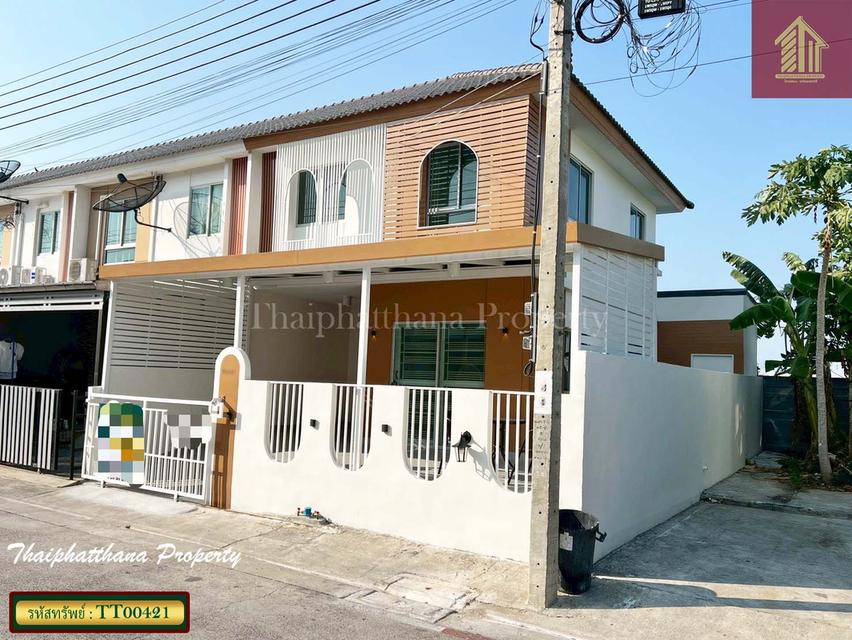 ทาวน์เฮ้าส์หลังมุม รีโนเวทใหม่ บ้านพฤกษา 106/1 บางปู-ตำหรุ 2