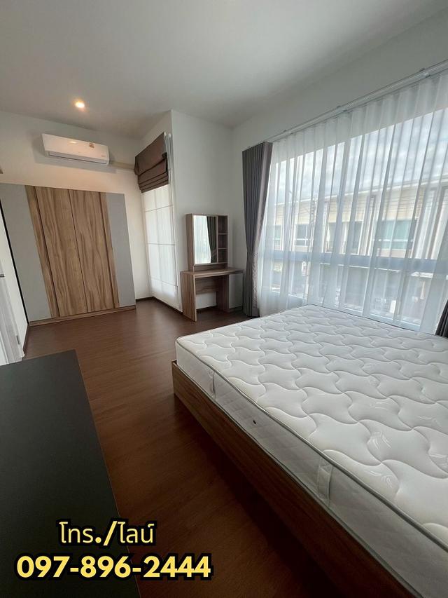 ให้เช่าทาว์นโฮมตกแต่งพร้อมอยู่ หมู่บ้านเอซเซน ปิ่นเกล้า-ศาลายา (EZZEN)หิ้วกระเป๋าเข้าอยู่ได้เลย 5