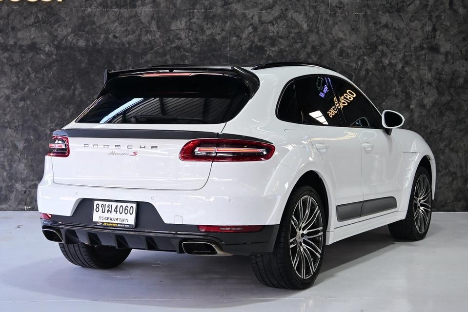 (แจ้งรหัสรถ JRS4060) 🚘 PORSCHE MACAN🤍 สีขาว | ปี 2015 รูปที่ 9