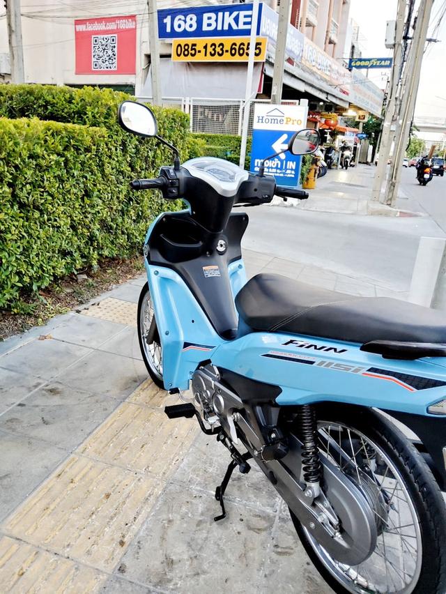 Yamaha FiNN 115 สตาร์ทมือ ปี2020 สภาพเกรดA 9994 km เอกสารพร้อมโอน 4