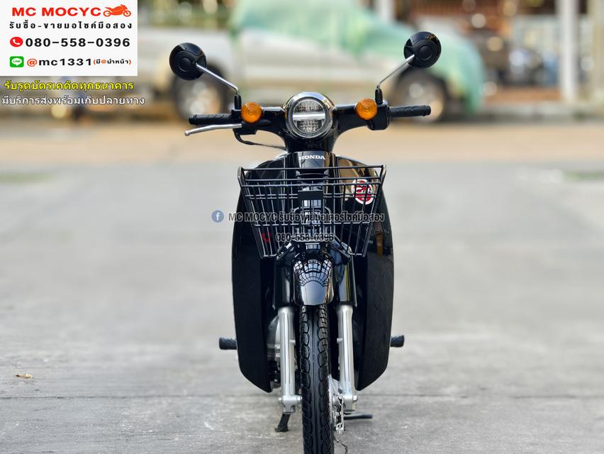 Super cub 2023 วิ่ง1000โล สตาดมือ มีอุปกรณ์ตัวรถครบ สภาพใหม่ป้ายแดง No950  