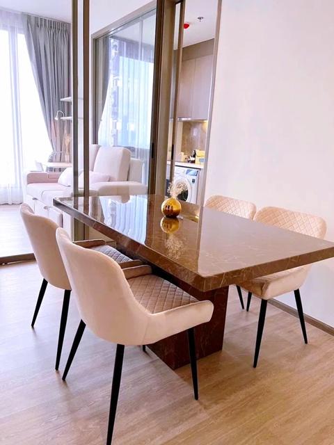 เครื่องใช้ไฟฟ้าครบ BTS สะพานตากสิน 1กม. ให้เช่า คอนโด 46ตร.ม. Rhythm Charoenkrung Pavilion ชั้นที่23 รร.นานาชาติโชรส์เบอ 4