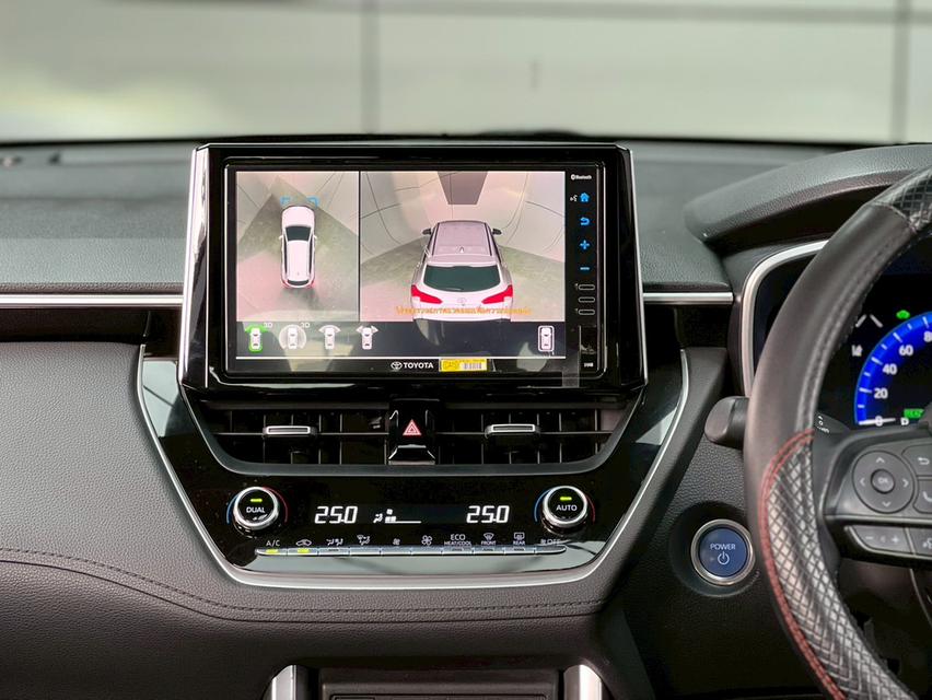 ปี 2021 TOYOTA COROLLA CROSS, 1.8 HYBRID PREMIUM SAFETY มือเดียวป้ายแดง ซื้อสดมา ประวัติศูนย์ Toyota ทุกระยะ วารันตี รูปที่ 15