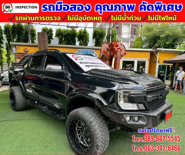 🔴ปี2025 Ford Ranger 2.0 DOUBLE CAB Sport 4WD. 🔴ไมล์แท้ 27,xxxกม. 🔴ยังมีรับประกันศูนย์ ถึง2028