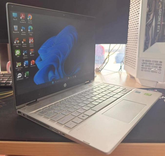 โน๊ตบุ๊ค i5-8250U@ 4CORES 8threats @ 1.80 GHz🔗การ์ดจอแยก MX 130 2GB🖥️ จอ 14นิ้ว ทัชสกรีน 🛠️แรม DDR4 8 gb 🔖SSD M.2 512GB