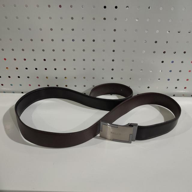 ðĨāđāļāđāļĄāļāļąāļ Bally leather belt āļĢāļđāļāļĒāđāļāļĒāļāļĩāđ 2