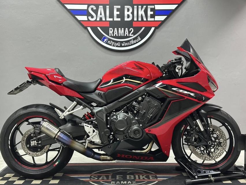 ออกรถ 0 บาท CBR650R ท่อฟลูของแต่งเต้ม