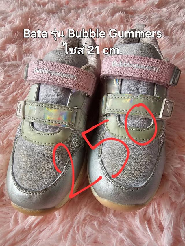 รองเท้าหุ้มส้นเด็ก ส่งต่อมือสอง สภาพดี ไม่มีตำหนิ ไซส์ในภาพ รูปย่อยที่ 4