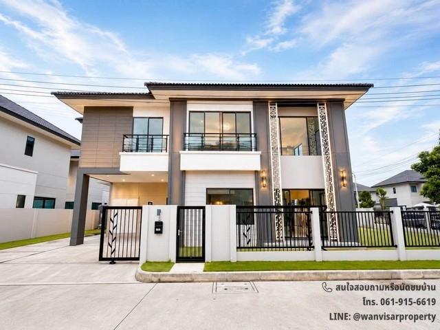 🏡 ขายบ้านเดี่ยวหรูหลังหัวมุม ชีวารมย์ นครอินทร์ ✨ บ้านพร้อมอยู่ พื้นที่กว้างขวาง ทำเลติดถนนนครอินทร์ 2