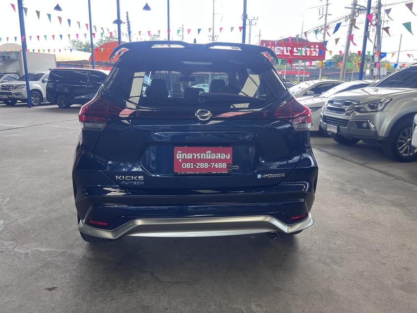 ขาย Nissan Kicks E-Power 1.2 Autech สีน้ำเงิน-ดำ ปี 2023 เครื่องเบนซิน+ไฟฟ้า รูปที่ 6