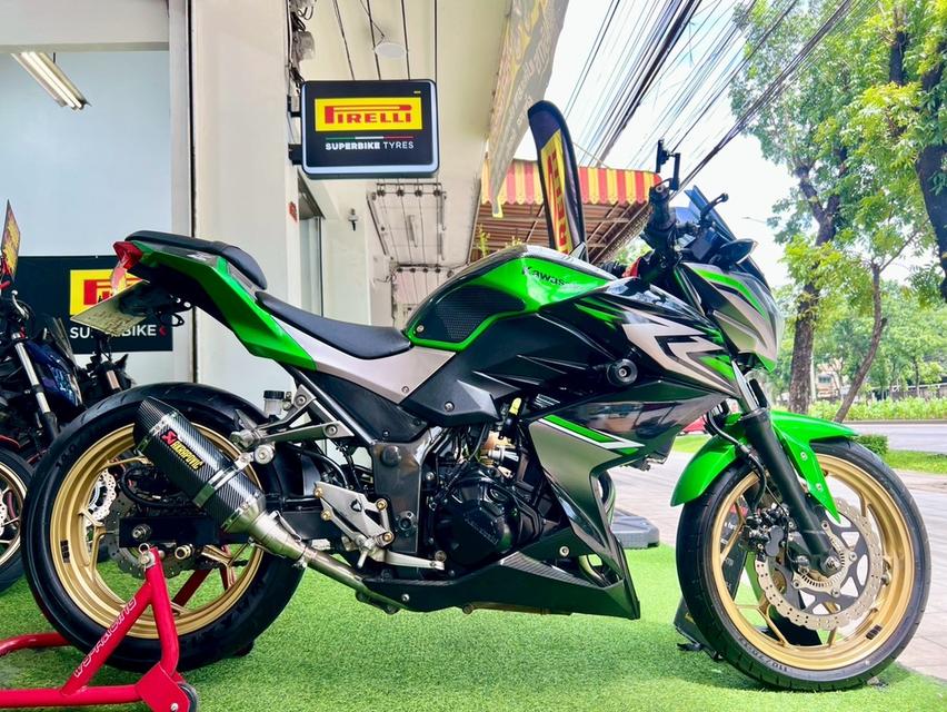 Kawasaki Z300 ปี2017 สีเขียว