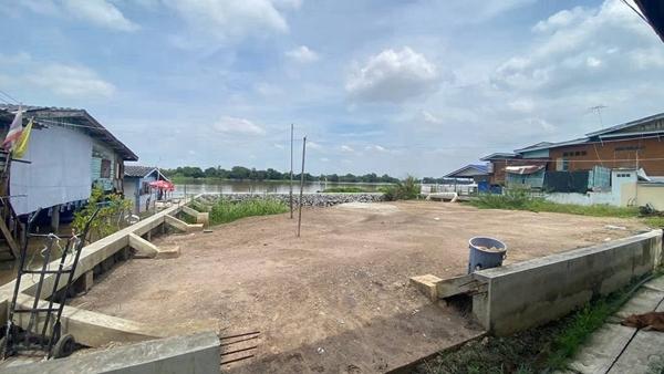 L901 ขายถูกที่สุดที่ดิน 109 ตรว สร้างเขื่อน ถมดิน ติดแม่น้ำเจ้าพระยา สามโคก ปทุมธานี ราคาขาย 8,890,000 บาท 4