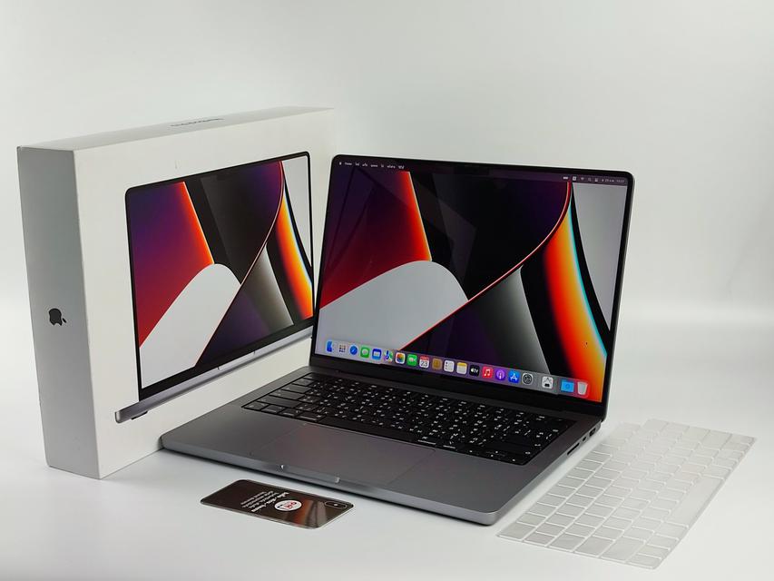 ขาย/แลก Macbook Pro 14inch (2021) M1pro Ram16 SSD512 ประกันศูนย์ 04/12/2565 สวยมาก แท้ ครบกล่อง เพียง 62,900 บาท 1