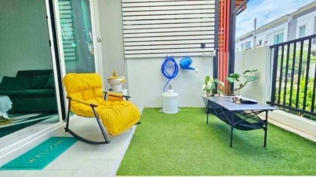 4นอน 2น้ำ ลำลูกกา คลอง 5 สนามกอล์ฟธัญญะ900ม. ตลาดนานาเจริญ 2กม. BTSคูคต 5กม. ทาวน์โฮมให้เช่า ตลาดนานาเจริญ 2กม. 19ตร.วา. 8