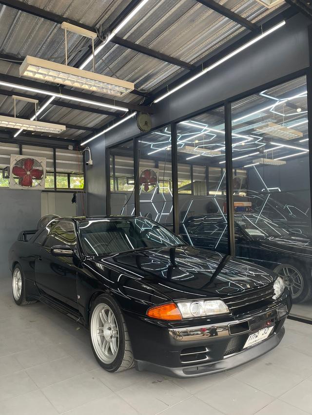 Nissan Skyline GT-R R32 แท้ (BNR32) สีดำ เนียนๆ คลีนๆ 