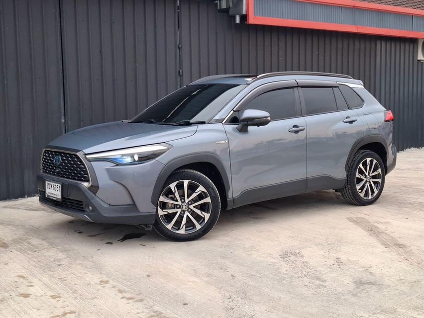(แจ้งรหัสรถ KN6351) TOYOTA COROLLA CROSS, 1.8 HYBRID PREMIUM SAFETY ปี2021 (ตัวท็อป ซันรูฟ)