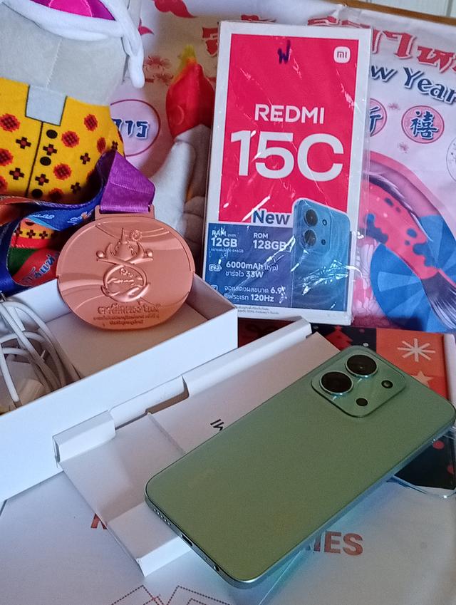 redmi 15c แรม 6/128 เข้าใหม่❗  จอ 6.9" รีเฟรชเลจ 120Hz Cpu Helio G81 แบต 6000 android 15  ครบกล่อง❗ประกันศูนย์ รูปที่ 8