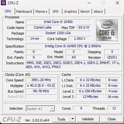 ขายด่วน core i5 Gen 10