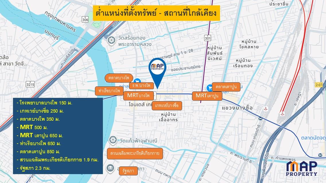 ขายด่วนอาคารพาณิชย์เหมาะเปิดกิจการในทำเลศักยภาพ ซอยสิงหฤกษ์  บางโพ 7