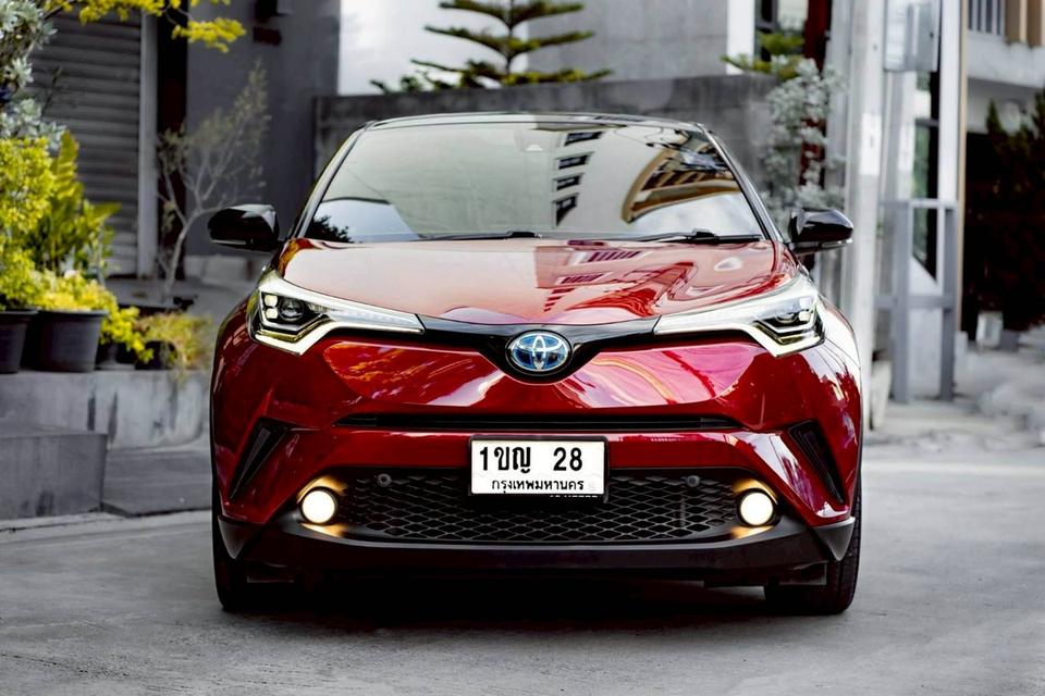 รหัสรถ PR28 Toyota C-HR 1.8 Hybrid High (รุ่น Top สุด + 2 Tone)