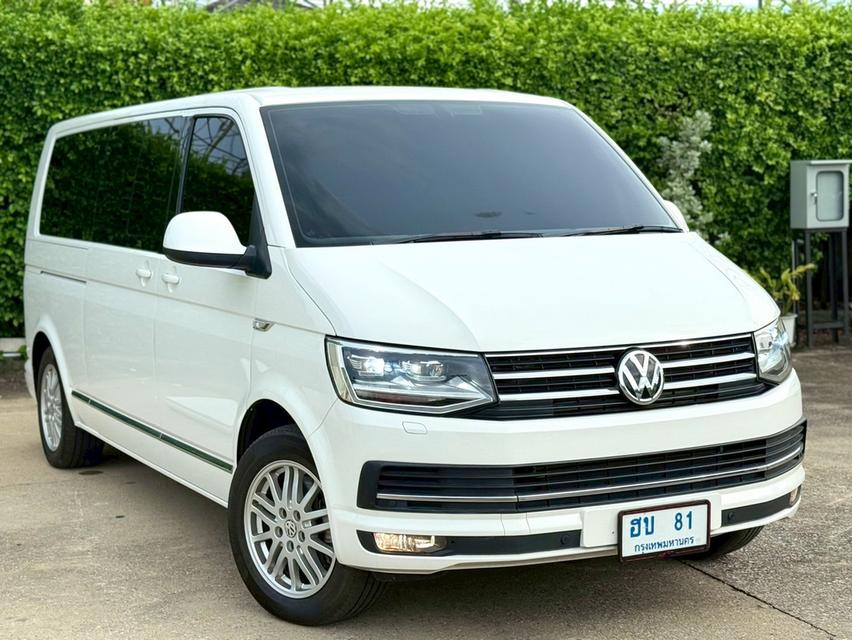 Volk Caravelle Comfortline2 เครื่องดีเซล แต่งVIP เต็มระบบ ปี 2017