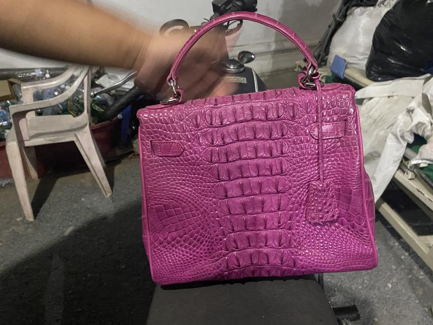 กระเป๋าหนังจรเข้เเท้มือ1