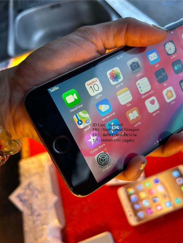 IPhone6Plus 64GB TH  สแกนนิ้วได้ จอใหญ่ ใช้งานปกติ ไม่ติดลอค ได้ทุกซิม เบต้าแบต87% 5