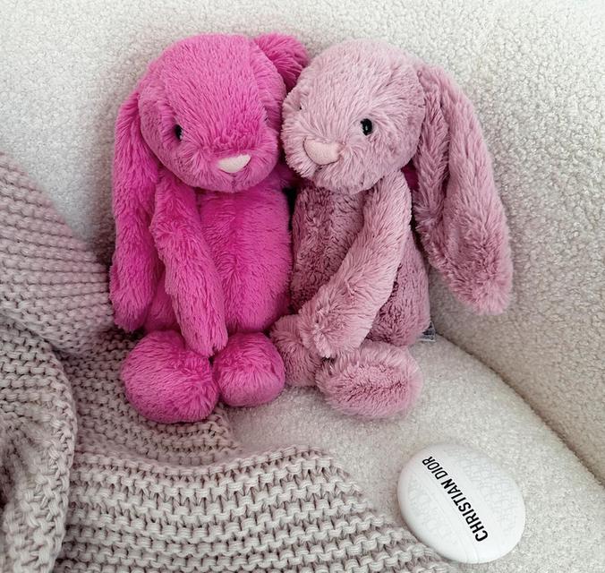 ขายตุ๊กตากระต่าย Jellycat สีชมพูสองตัว 1