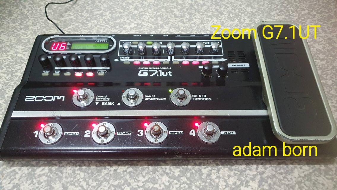 **ขายครับ! ZOOM G7.1UT มี adapter Zoom ให้ครับ **