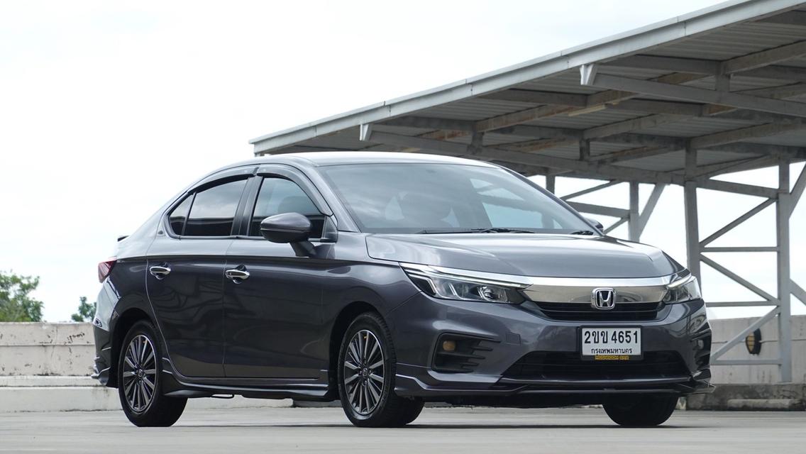 Honda City 1.0 SV Turbo ปี 2020 สีเทา  โทร. 0922639576 เอ๋ 3