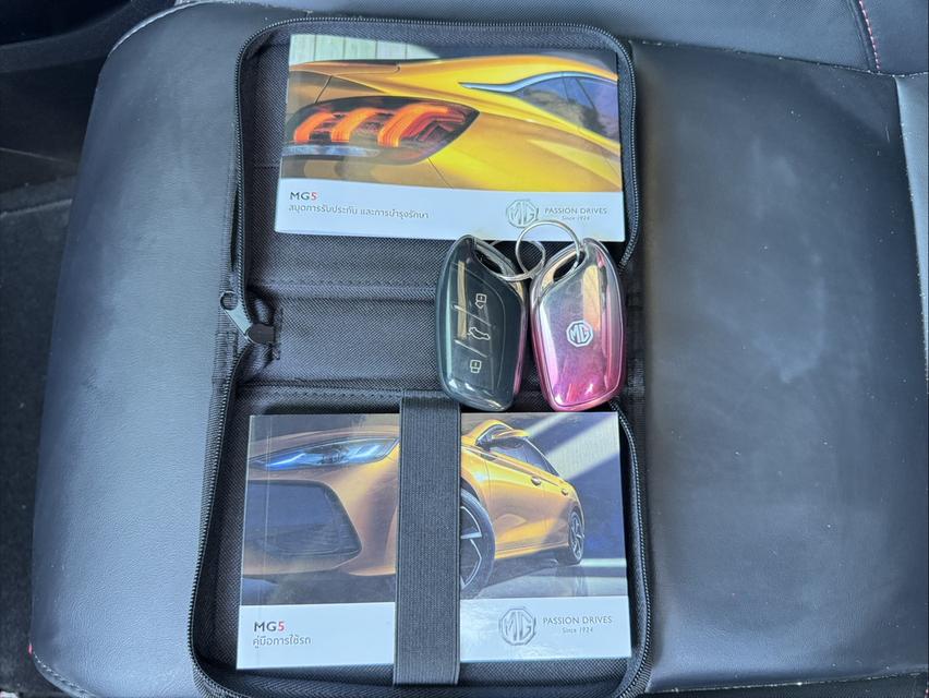 ✔️ไมล้แท้ 9,xxx กม MG MG 5 1.5X Sunroof i-Smart ปี 2025 8