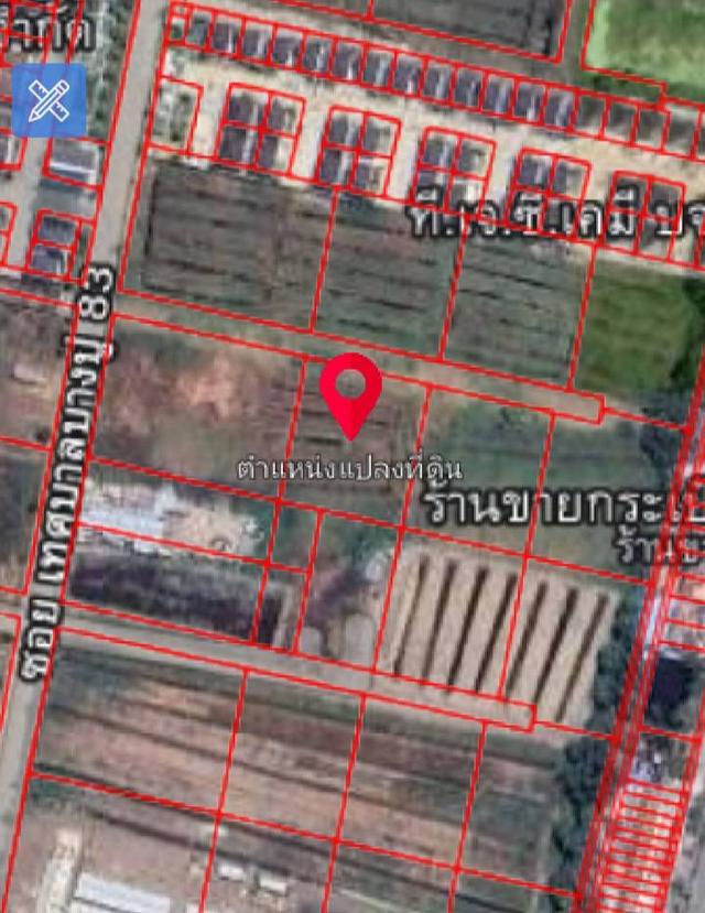ขายที่ดินเปล่า 525 ตรว. ติดถนนคอนกรีต ซอยเทศบาลบางปู 83 13