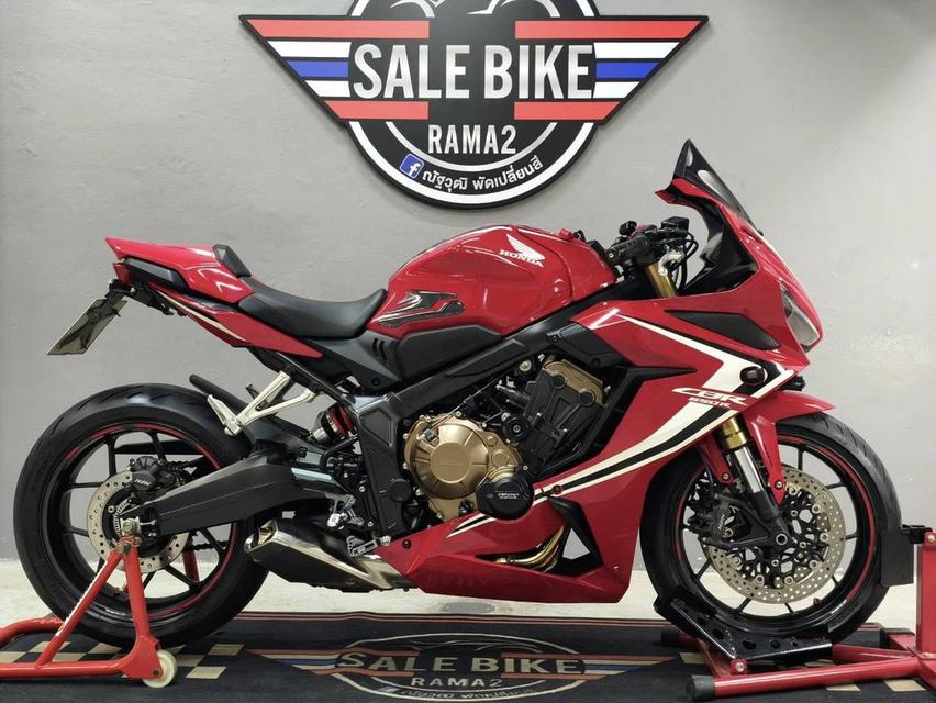ออกรถ 0 บาท ฟรีเงินดาวน์ Honda Cbr650r ปี 2019 abs